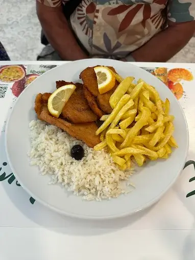 Panados com esparguete